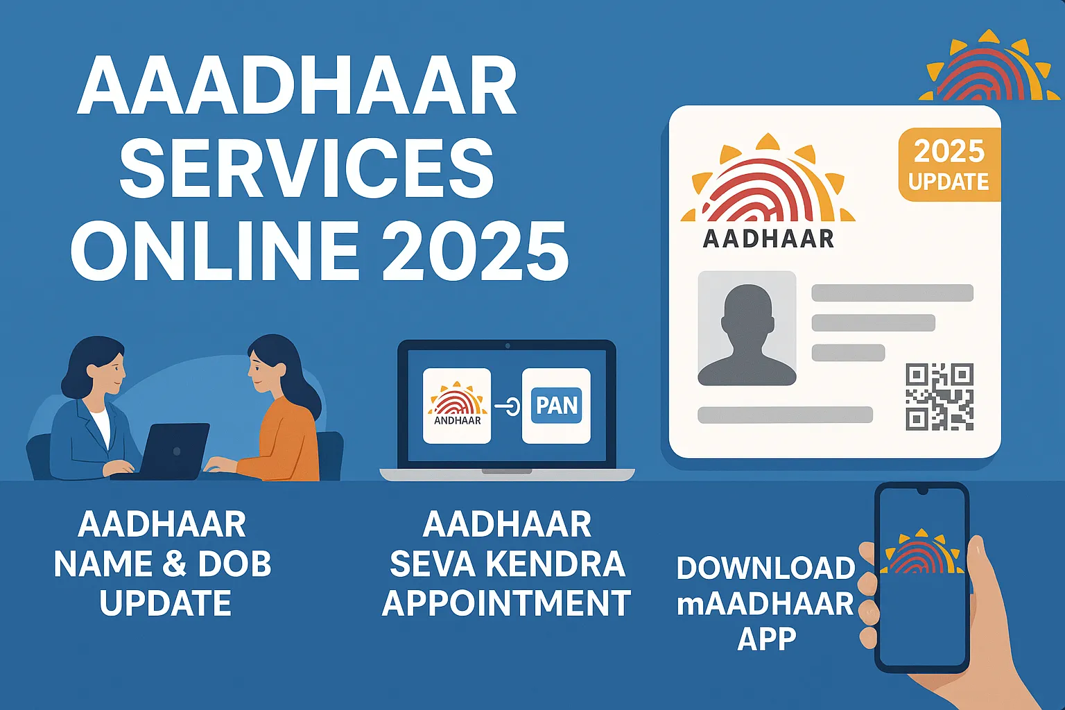 Aadhaar Services Online 2025